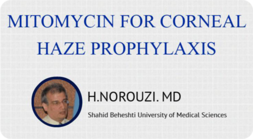 Mitomycin for Corneal Haze Prophylaxis